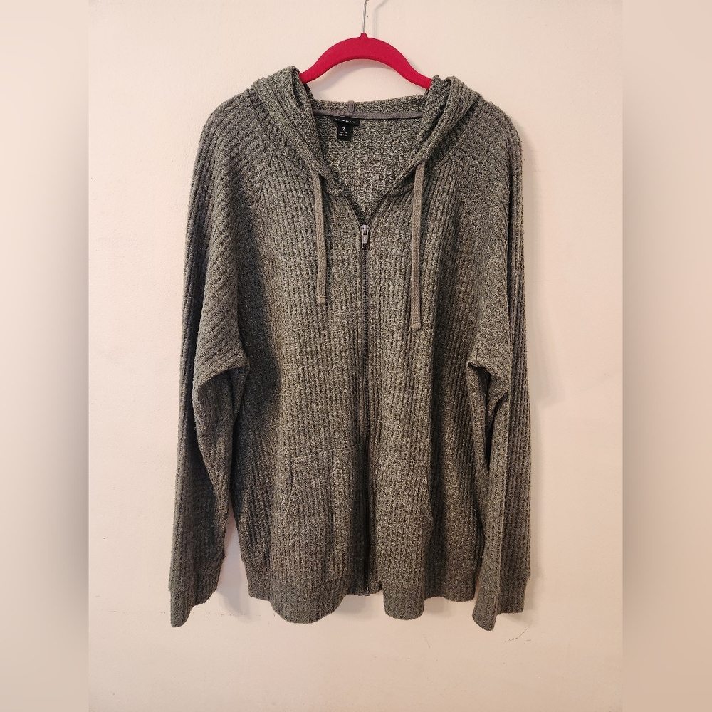 Green Hooded Sweater